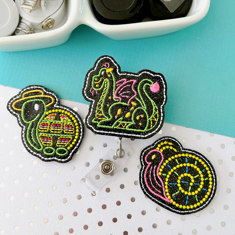 Electric Parade Badge Toppers