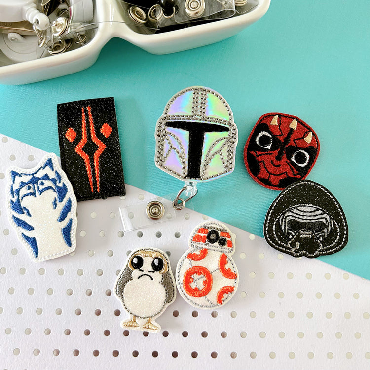 Galaxy Badge Toppers