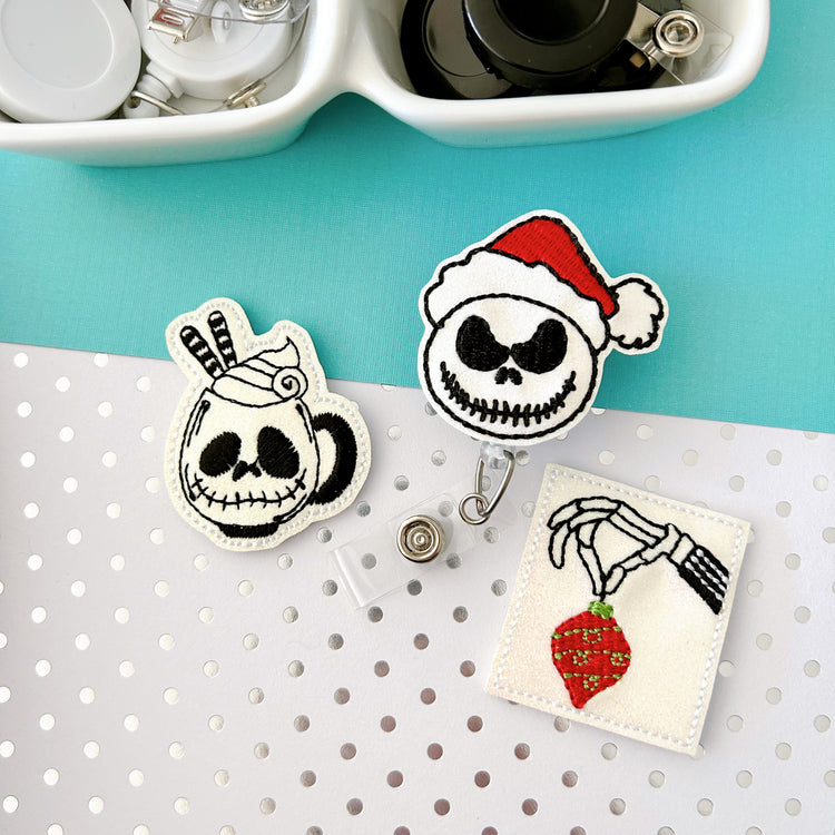 Sandy Claus Badge Toppers