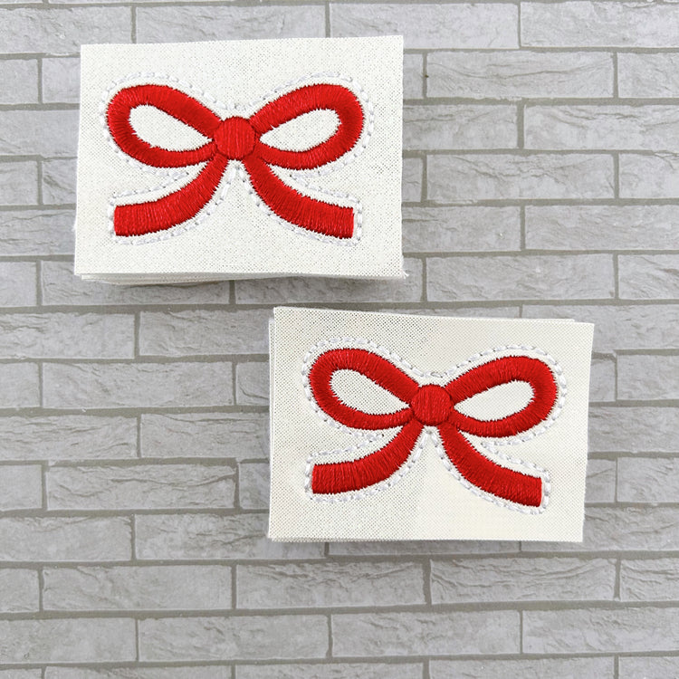 Destash - Red Coquette Bow Feltie