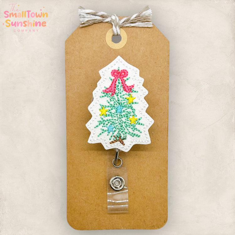 Christmas Tree Badge Topper
