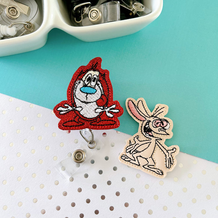 90s Cartoon Badge Toppers