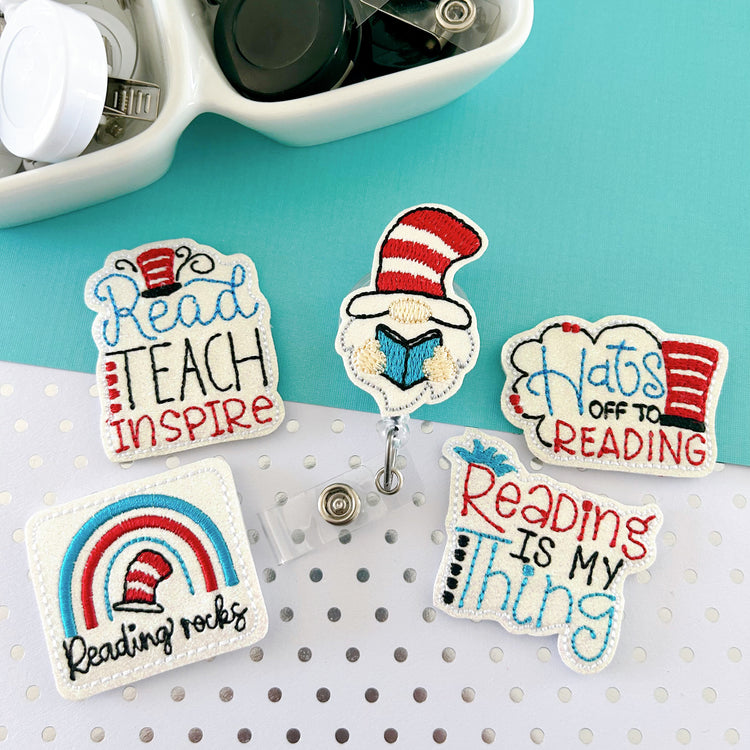 Reading Rocks Badge Toppers