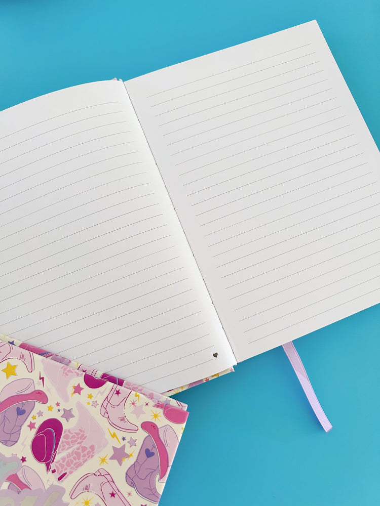 Let’s Go Girl Hardcover Notebook