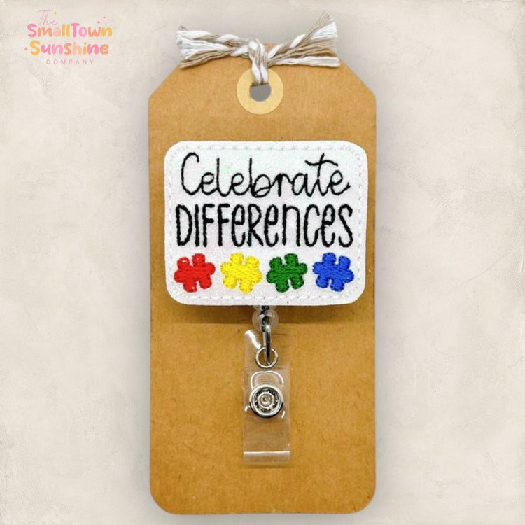 Celebrate Differences Badge Topper