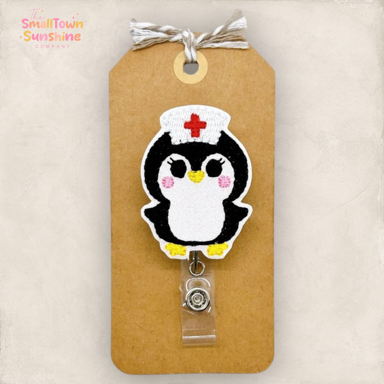 Nurse Penguin Badge Topper