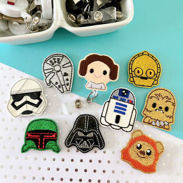 Galaxy Badge Toppers