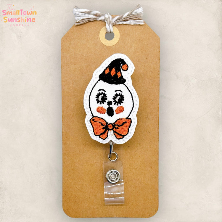 Vintage Halloween Badge Topper