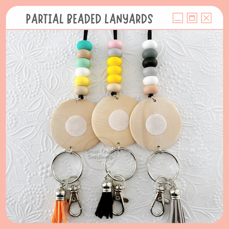 Interchangeable Beaded Lanyard