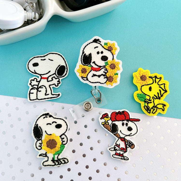 Beagle & Bird Badge Toppers