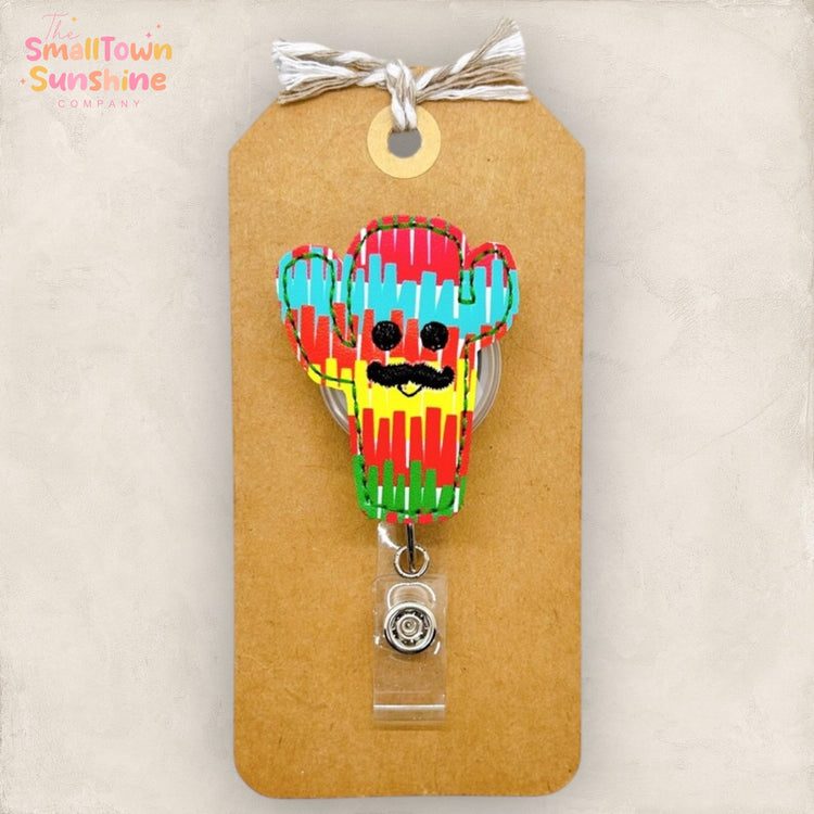 Mr Cactus Badge Topper