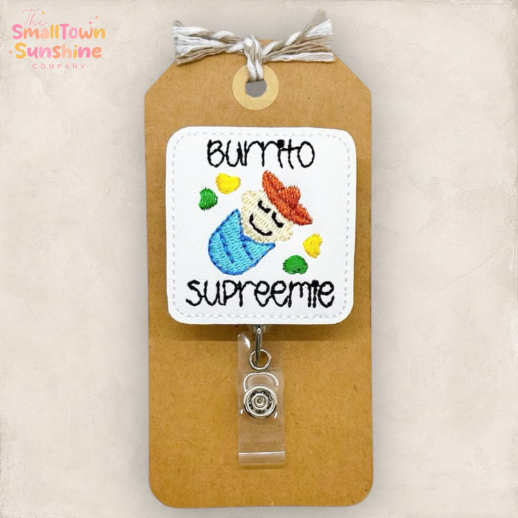 Burrito Supreemie Badge Topper