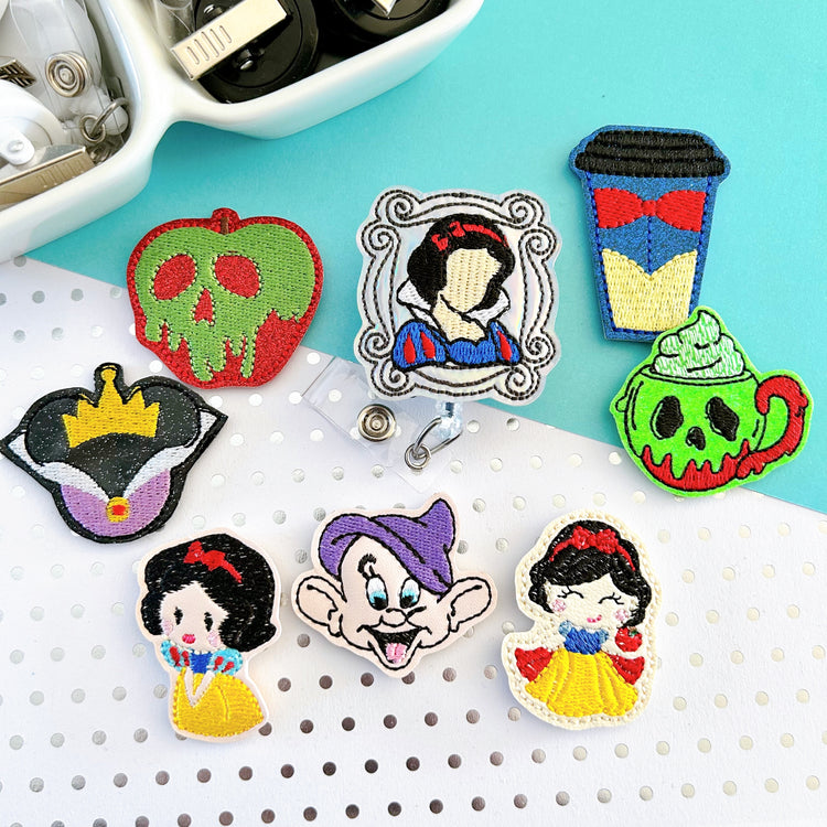 Apple Princess Badge Toppers