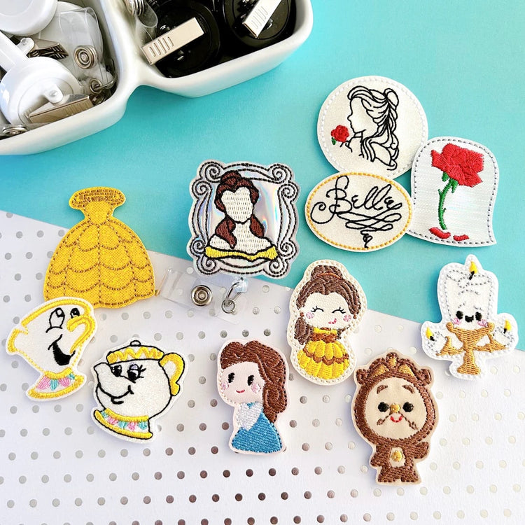 Rose Princess Badge Toppers