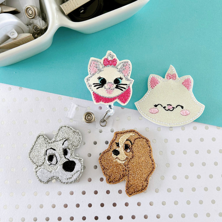 Cats & Dogs Badge Toppers