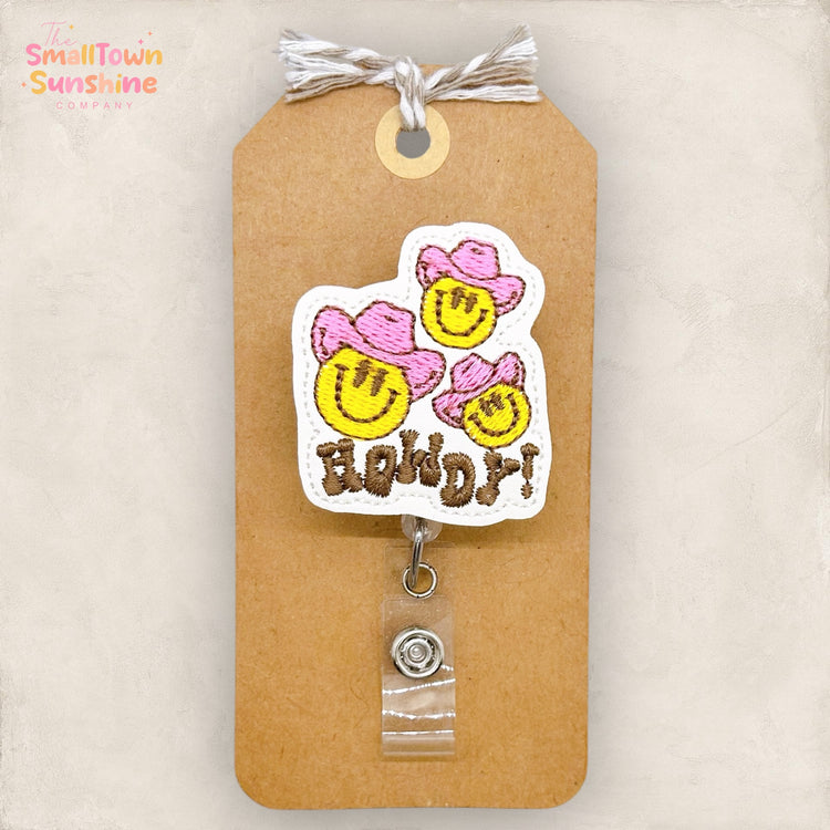 Howdy Badge Topper