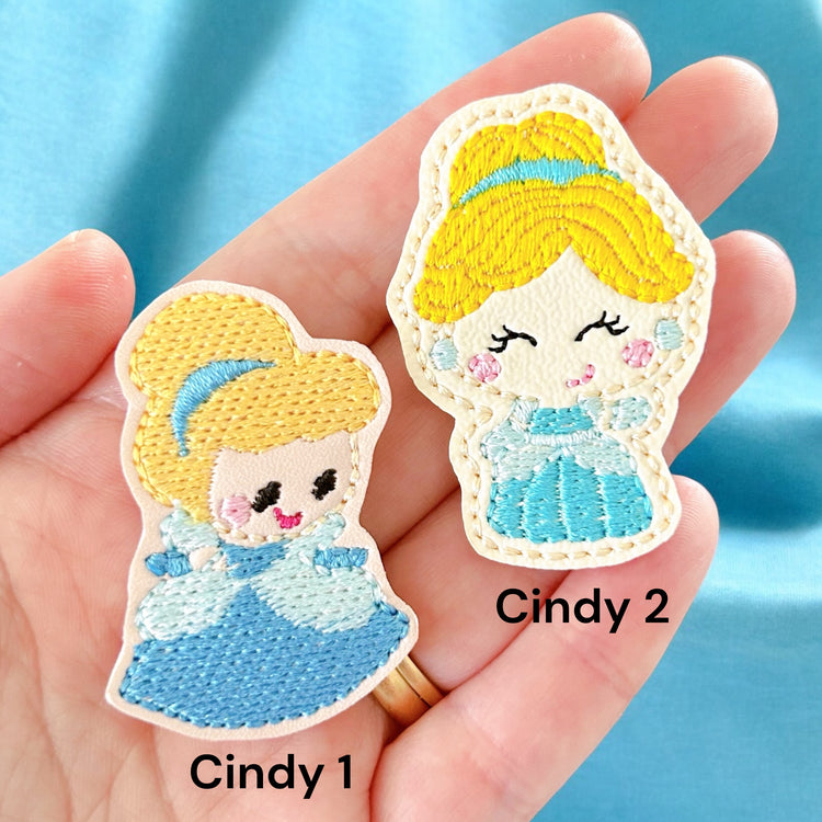 Glass Slipper Princess Badge Toppers