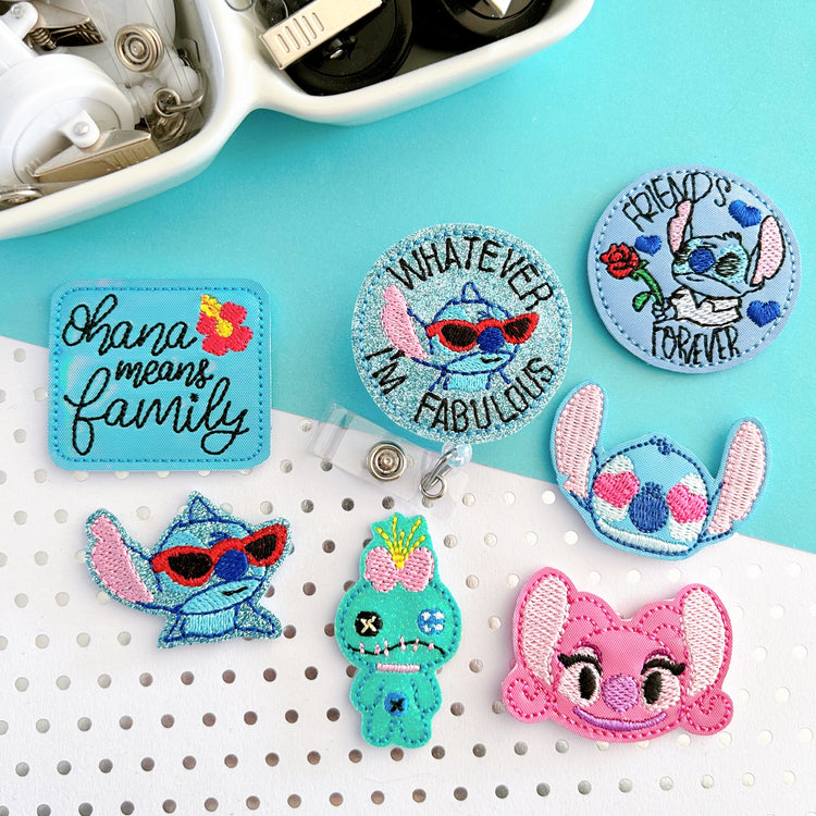 Fabulous Stitch Badge Toppers
