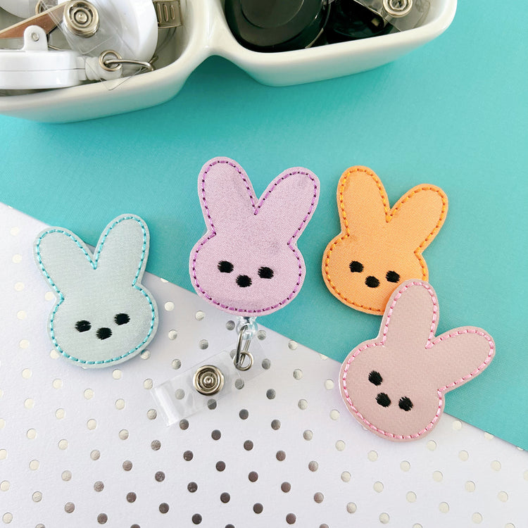 Pastel Easter Marshmallow Badge Toppers
