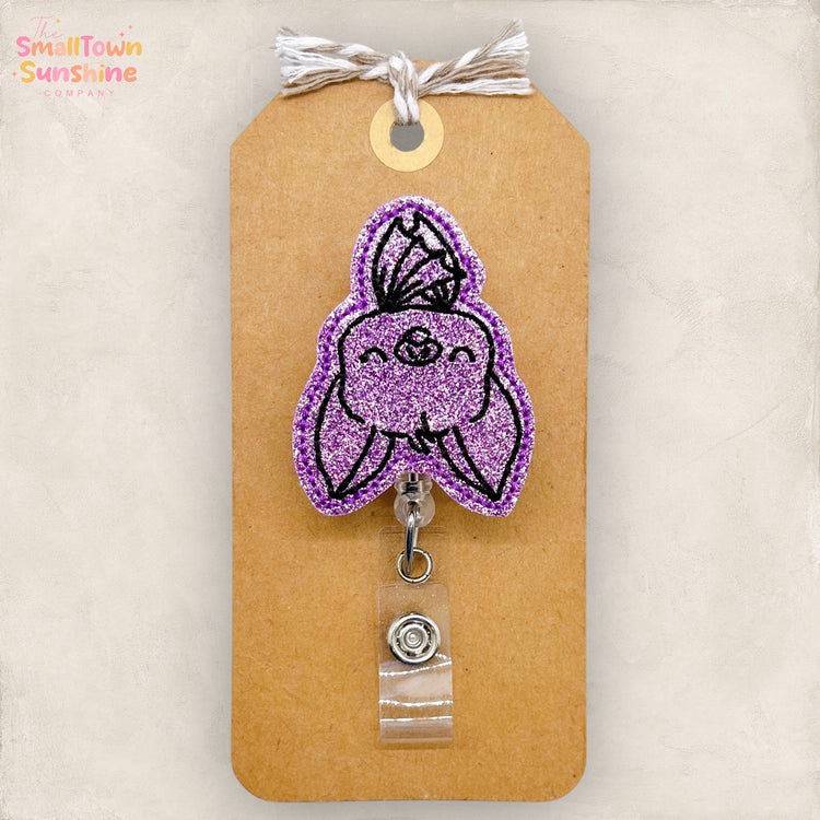 Hanging Bat Badge Topper