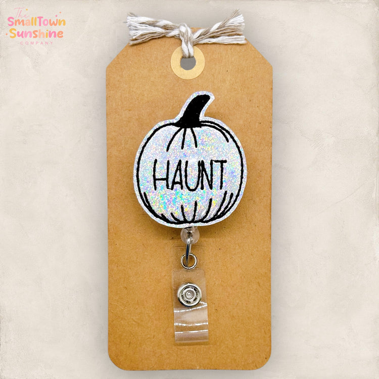 Haunt Pumpkin Badge Topper