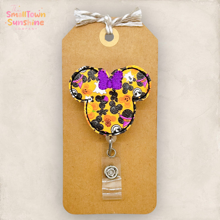 Halloween Mouse Badge Topper