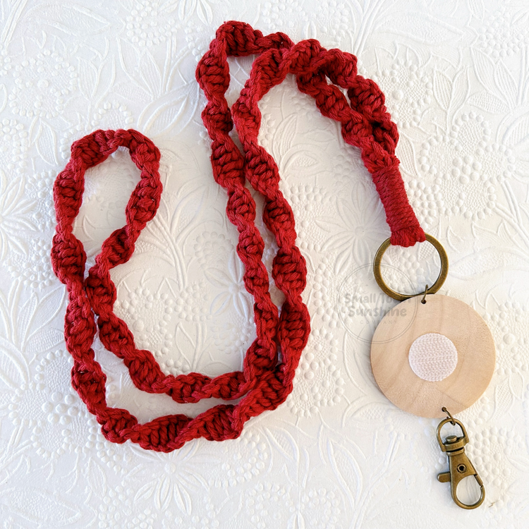 Interchangeable Macrame Lanyard