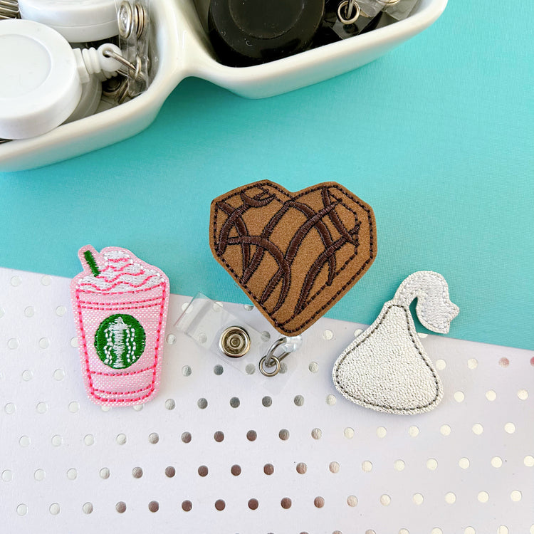 Valentine Treats Badge Toppers
