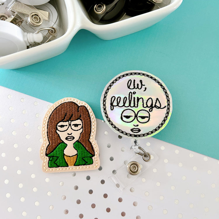 90s Cartoon Badge Toppers