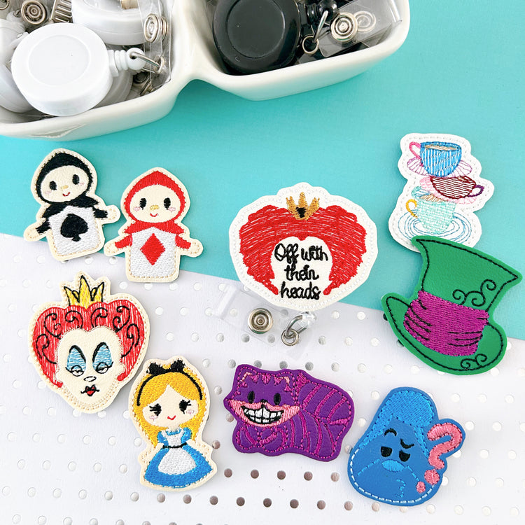 Wonderland Badge Toppers