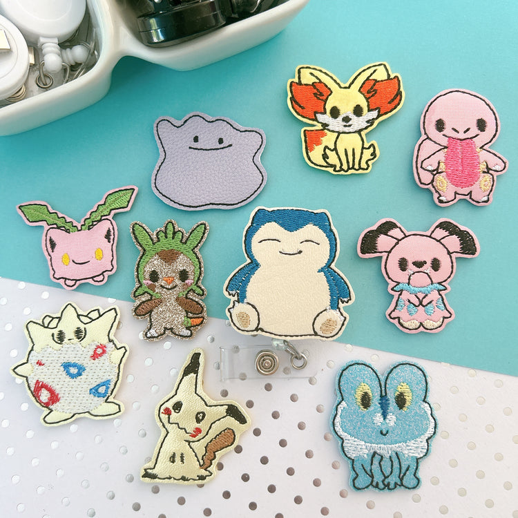 Poke Friends Badge Toppers