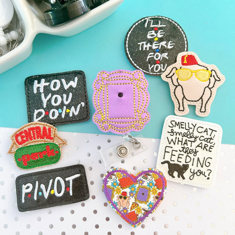 Friends Badge Toppers
