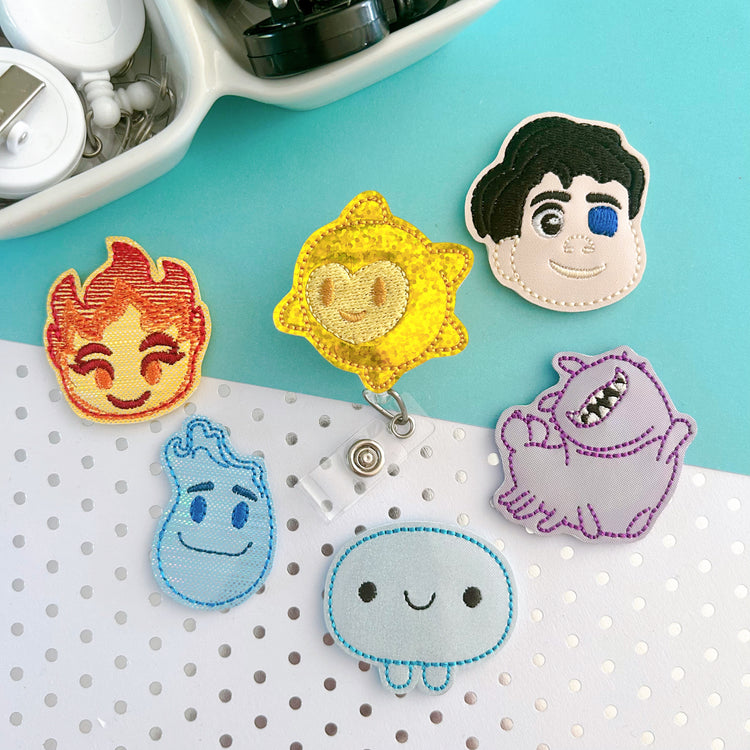 Animated Movies Badge Toppers