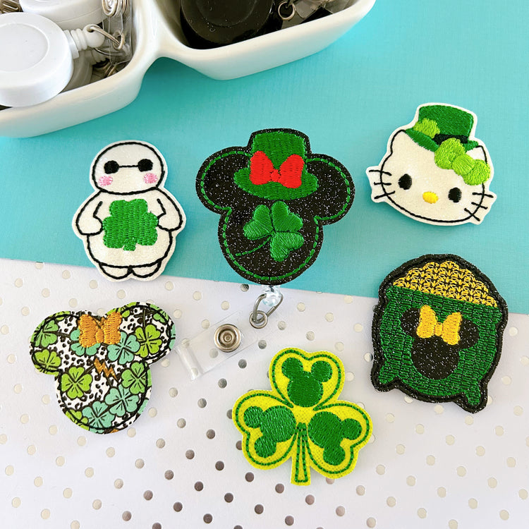 St Patrick’s Day Badge Toppers