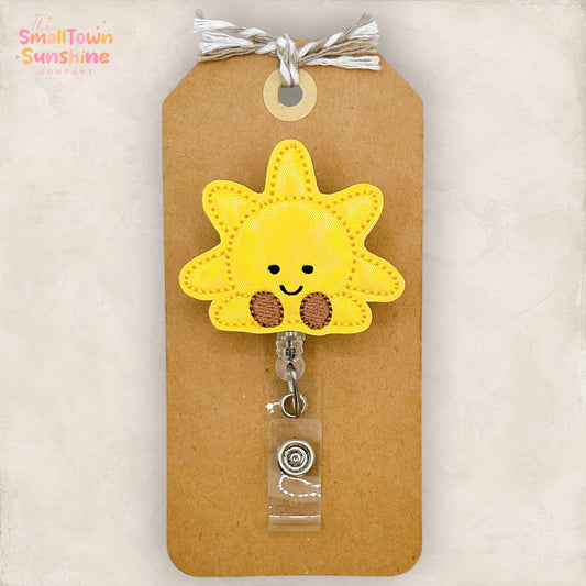 Sun Plushie Badge Topper