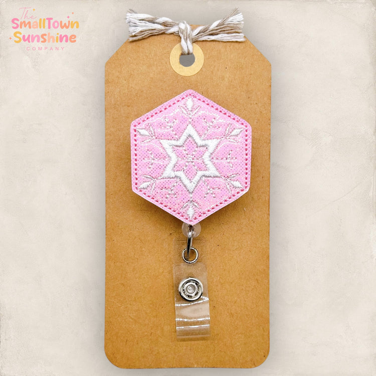 Snowflake Badge Topper