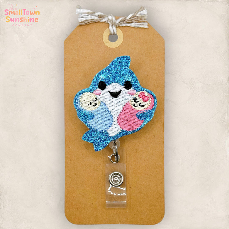 Baby Mama Shark Badge Topper | EXCLUSIVE