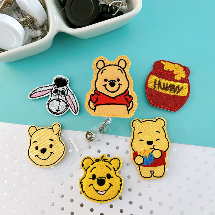 Pooh Badge Toppers