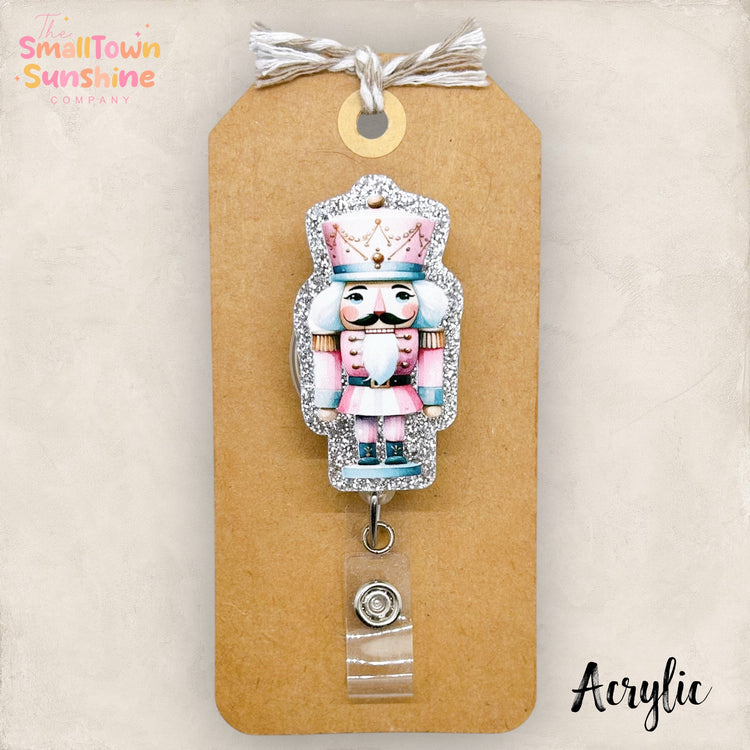 Pastel Nutcracker Badge Topper
