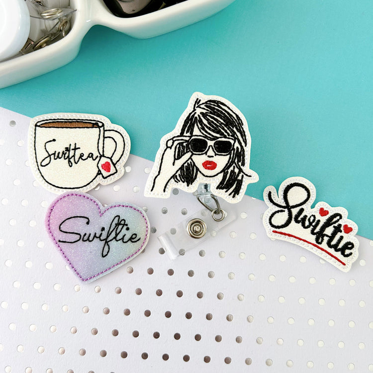 TS Eras & TK Football Badge Toppers