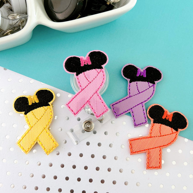 Awareness Ribbon Badge Toppers