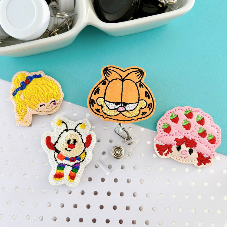 Throwback Cartoon Badge Toppers