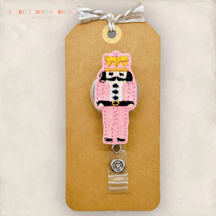 Christmas Nutcracker Badge Topper