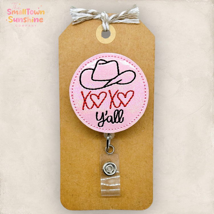 XOXO Y’all Badge Topper