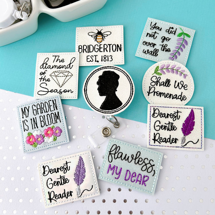 Bridgerton Badge Toppers