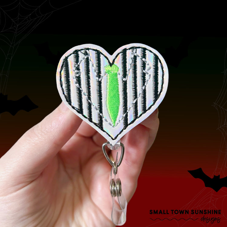 Beetlejuice Badge Toppers