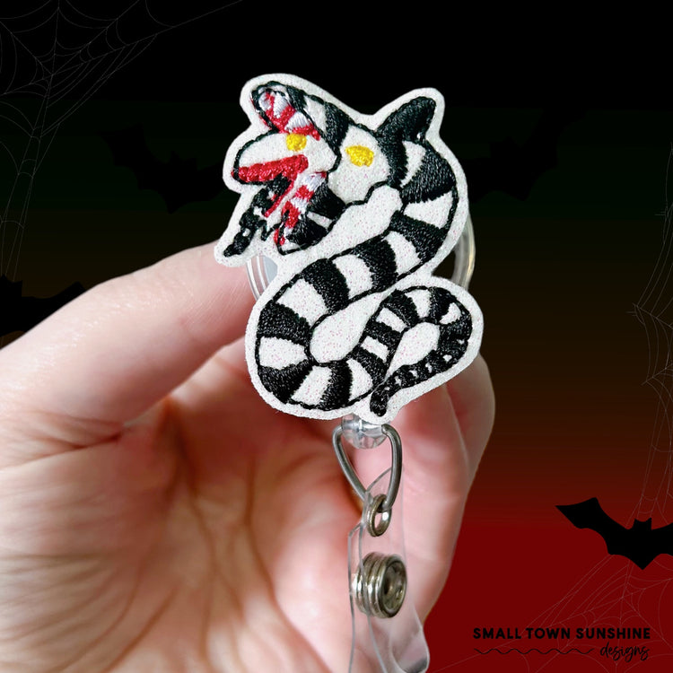 Beetlejuice Badge Toppers