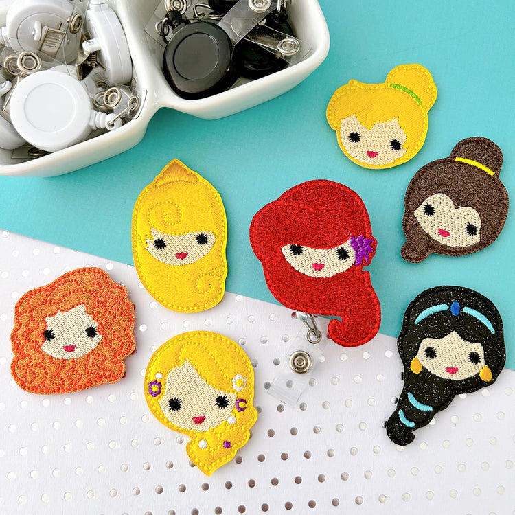 Princess Badge Toppers
