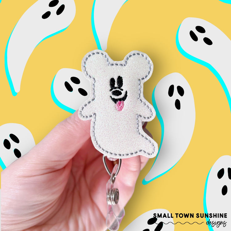 Mouse Ghost Badge Toppers