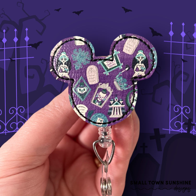 Haunted Mansion Badge Topper Collection